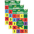 Eureka Theme Stickers, Numbers 1-100, 420 Stickers Per Pack, Set Of 3 Packs 1 thumbnail image