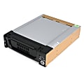 StarTech.com Black Aluminum 5.25in Rugged SATA Hard Drive Mobile Rack Drawer 1 thumbnail image