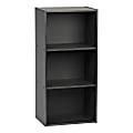 IRIS 35"H 3-Tier Storage-Shelf, Black