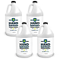 Hand Sanitizer with Aloe, Fragrance-Free, Case Of 4 Gallons