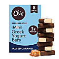 Clio Snacks Salted Caramel Mini Greek Yogurt Bars, 0.78 Oz, Total Qty 48 1 thumbnail image