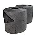Hospeco TaskBrand® Universal Sorbent Pads, 15" x 150”, Gray, Pack Of 2 Rolls 1 thumbnail image