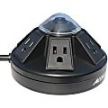 Accell Powramid C Power Center - Surge Protector and USB-A & C Charging Station - 6 x AC Power, 2 x USB - 1080 J - 6 ft 1 thumbnail image