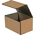 Partners Brand Corrugated Mailers, 8" x 6" x 4", Kraft, Pack Of 50