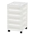 Iris Mini Chest, 5 Drawers, 27 Qt, White 1 thumbnail image