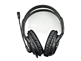 Techprotectus Noise Cancelling Headset, 3.5mm Connector, Black, TP-H13H-3.5MM 1 thumbnail image