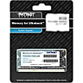 Patriot Memory 8GB PC3-10600 (1333MHz) Ultrabook SODIMM - For Notebook - 8 GB - DDR3-1333/PC3-10600 DDR3 SDRAM - CL9 - 1.35 V - ECC - Unbuffered - 204-pin - SoDIMM