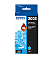 Epson® 302XL Claria® Premium High-Yield Cyan Ink Cartridge, T302XL220-S