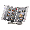 Tarifold Desktop Reference System With Antimicrobial Protection, 11"H x 2"W x 14"D, White 1 thumbnail image