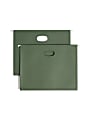 Smead® Hanging Expanding File Pockets, 3 1/2" Expansion, Letter Size, Standard Green, Box Of 10 1 thumbnail image