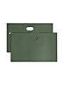 Smead® Hanging Expanding File Pockets, 3 1/2" Expansion, Legal Size, Standard Green, Box Of 10