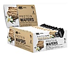 OPTIMUM NUTRITION Protein Wafers Protein Snack Vanilla Creme, 1.48 oz, 9 Count 1 thumbnail image