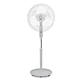 Genesis Oscillating Fan With 16” Stand and Remote, Black 