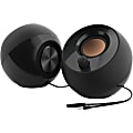 Creative Pebble 2.0 Speaker System - 4.40 W RMS - Black - 100 Hz to 17 kHz 1 thumbnail image