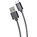 DigiPower USB Data Transfer Cable - 10 ft USB Data Transfer Cable - First End: USB Type A - Second End: USB Type C - Gray 1 thumbnail image