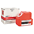 Sharps Assure Sharps Retrieval Program Containers, 1 gal, Cardboard/Plastic, Red 1 thumbnail image