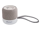 Verbatim Wireless Mini Bluetooth Speaker - Speaker - for portable use - Bluetooth - 3 Watt - white