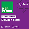 H&R Block Deluxe + State 2021, Download 1 thumbnail image
