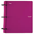Five Star FiveStar Flex 1 - 12" Hybrid NoteBinder - Letter - 300 Sheets - 3-ring Binding - College/Quad Ruled - 8 1/2" x 11" - Berry Cover - Durable, Divider, Flexible, Opaque, TechLock Ring - 1 Each