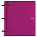 Five Star FiveStar Flex 1 - 12" Hybrid NoteBinder - Letter - 300 Sheets - 3-ring Binding - College/Quad Ruled - 8 1/2" x 11" - Berry Cover - Durable, Divider, Flexible, Opaque, TechLock Ring - 1 Each 1 thumbnail image