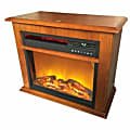 Lifesmart FP1052 Electric Fireplace - Indoor - 439.61 W - Freestanding - Black 1 thumbnail image