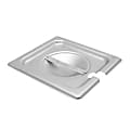 Vollrath Super Pan V 1/6 Size Slotted Pan Cover, Silver 1 thumbnail image