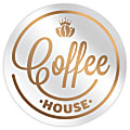 Custom 1-Color Foil-Stamped Labels And Stickers, 1-1/8" Circle, Box Of 500 Labels 1 thumbnail image