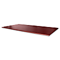 Lorell® Essentials Conference Rectangle Table Top, 2-Piece, 96"W, Mahogany