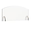 Rosseto Serving Solutions Avant Guarde Acrylic Sneeze Guard, 36" x 15-1/2", Clear