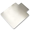 Lorell® Medium Pile Studded Chair Mat, 45" x 53", Wide Lip 1 thumbnail image