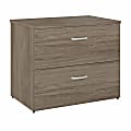 Bush Business Furniture Studio C 24"D Lateral File Cabinet, Modern Hickory, Delivery