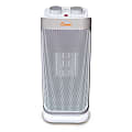 Crane 1,500 Watt Oscillating Personal Ceramic Tower Space Heater, 6 13/16" x 5" x 16", Grey 1 thumbnail image