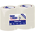 Tape Logic® Flatback Tape, 3" Core, 2" x 60 Yd., Natural White, Case Of 6