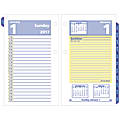 AT-A-GLANCE® QuickNotes® 30% Recycled Desk Calendar Refill, 3 1/2" x 6", January-December 2017 1 thumbnail image