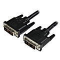 StarTech.com 18in DVI-D Single Link Cable - M/M , with a short 18-inch cable - DVI-D Single Link Cable - DVI-D Cable - 18in Male to Male DVI-D Cable - 18in DVI-D Single Link Digital Video Monitor Cable M/M Black - 1920x1200
