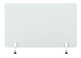U Brands Single Glass Dry Erase Protective Panel, 25” X 24'', Clear 1 thumbnail image
