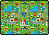 Flagship Carpets Train Ride Area Rug, 6'H x 8'4"W 1 thumbnail image