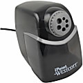 Westcott iPoint Heavy-Duty Helical School Sharpener, 7-13/16" x 5-13/16", Gray/Black 1 thumbnail image