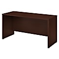 Bush Business Furniture Studio C Credenza Desk, 60"W x 24"D, Harvest Cherry, Standard Delivery