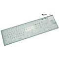 Grandtec FLX-7000 Keyboard - USB - 109 Keys - White 1 thumbnail image