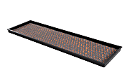 Anji Mountain 4-Pair Rubber Boot Tray, Gray/Orange/Black 1 thumbnail image