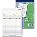 TOPS® 2-Part Carbonless Sales Order Book, 50 Sheets, 5-9/16" x 7-15/16"