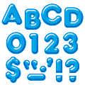 Trend® Ready Letters® Uppercase 3D Letters, 4", Blue, Pack Of 71