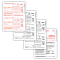 ComplyRight™ 1099-DIV Tax Forms Set, 4-Part, Copies A, B, C and/or State, Laser, 8-1/2" x 11", Pack Of 10 Forms 1 thumbnail image
