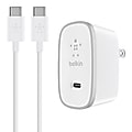 Belkin® USB-C Mobile Device Charger, White, F7U008DQ05