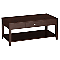 Kathy Ireland Office By Bush® Grand Expressions Coffee Table, Warm Molasses