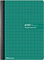 Office Depot® Brand Composition Book, 7-1/2" x 9-3/4", Quadrille Ruled, 80 Sheets, Green 1 thumbnail image