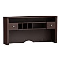 kathy ireland® Office by Bush Furniture Grand Expressions Hutch, 48"W, Warm Molasses, Standard Delivery