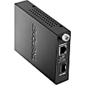 TRENDnet TFC-1000MGB Gigabit Ethernet to Fiber Media Converter - 1 x RJ-45 - 1000Base-T 1 thumbnail image