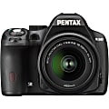 Pentax K-50 16.3 Megapixel Digital SLR Camera with Lens - 18 mm - 135 mm - Black